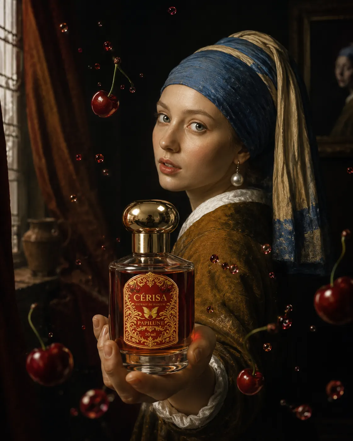 Cerisa royal peacock campaign